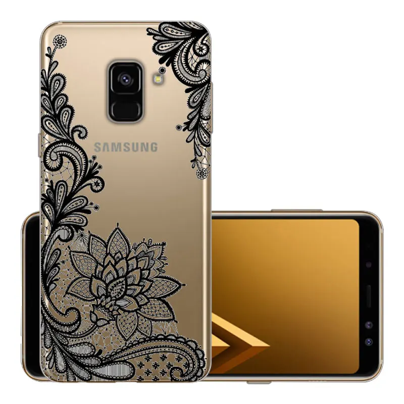 CROWNPRO, мягкий чехол для 5," samsung Galaxy A8, чехол, ТПУ, защитный чехол для телефона, 6,0", для samsung A8 Plus, чехол - Цвет: HLS
