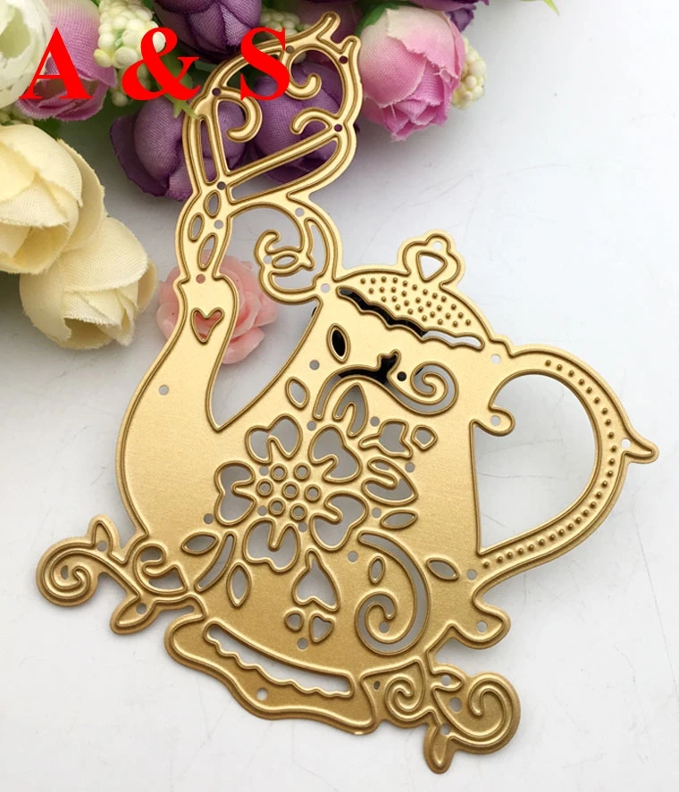 Q56 METAL CUTTING DIES Teaport card frame album paper craft wedding invitation embossing stencil art cutter | Дом и сад