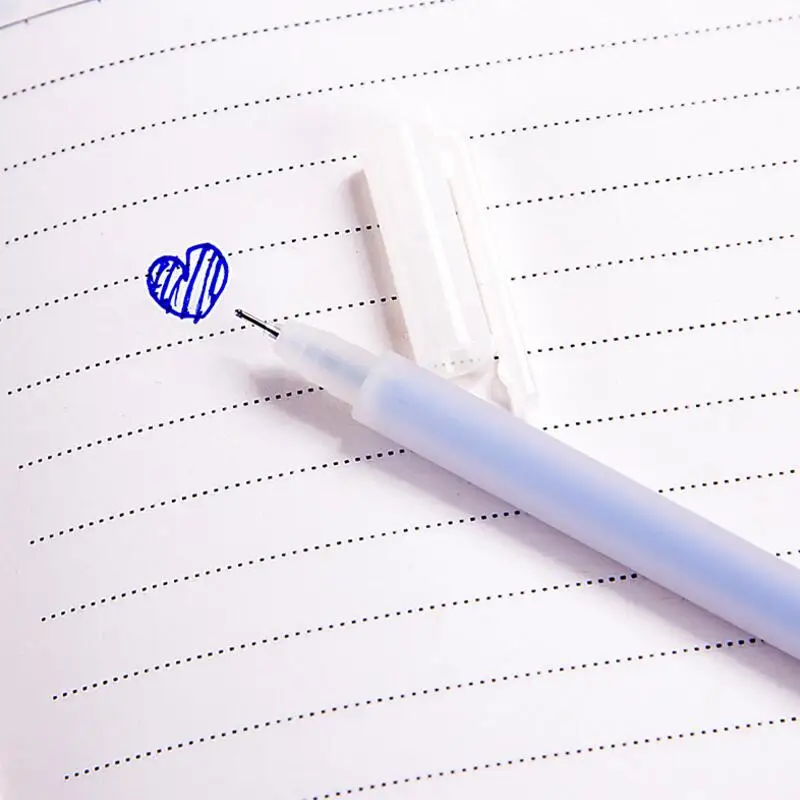 30 шт./лот Muji стиль 0.5 мм простые гелевая ручка иглы полный черный нейтральный ручка школьные, офисные принадлежности
