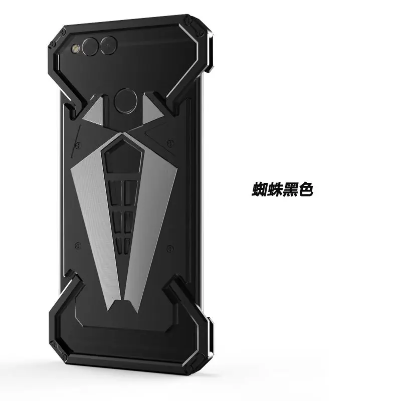 Металлическая серия для huawei hononr 7x8 9 v9 чехол телефона с кольцом кронштейн задняя