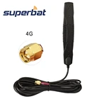 Крепление на лобовое стекло автомобиля Superbat 4G LTE 2 дБи, патч-антенна со штекером SMA для беспроводного маршрутизатора 4G LTE, удаленная IP-камера для грузовика, автофургона