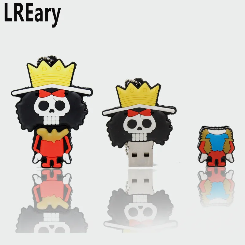 Mini Lovely monkey флеш диск usb 2 0 U disk Luffy Brook 4g 8g pendrive 16g 32g карта памяти с