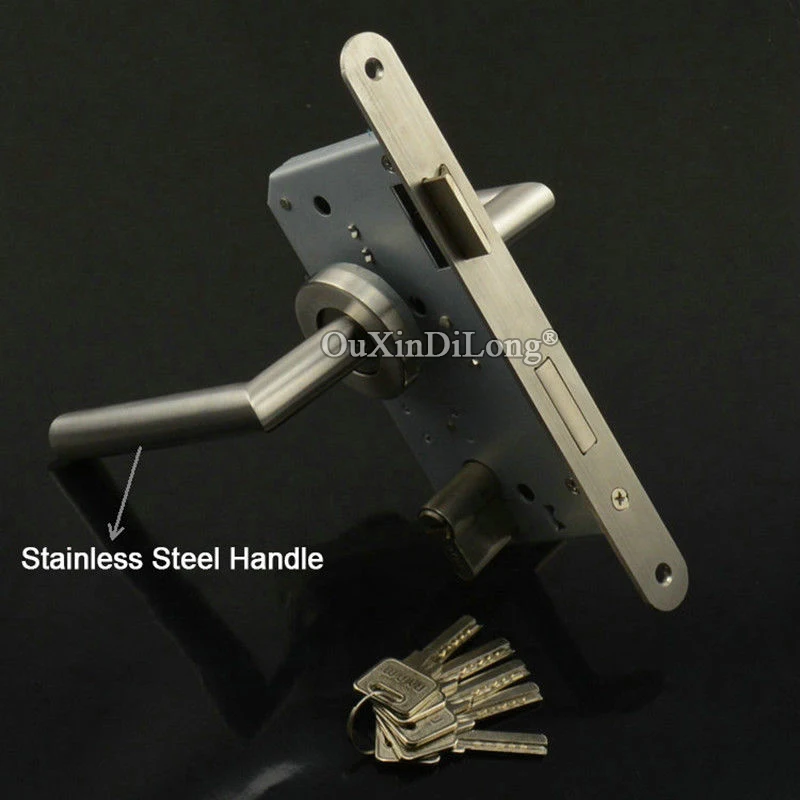 Оптовая продажа 10 комплектов европейские врезные дверные замки 8540/8545/8550/8560 замок