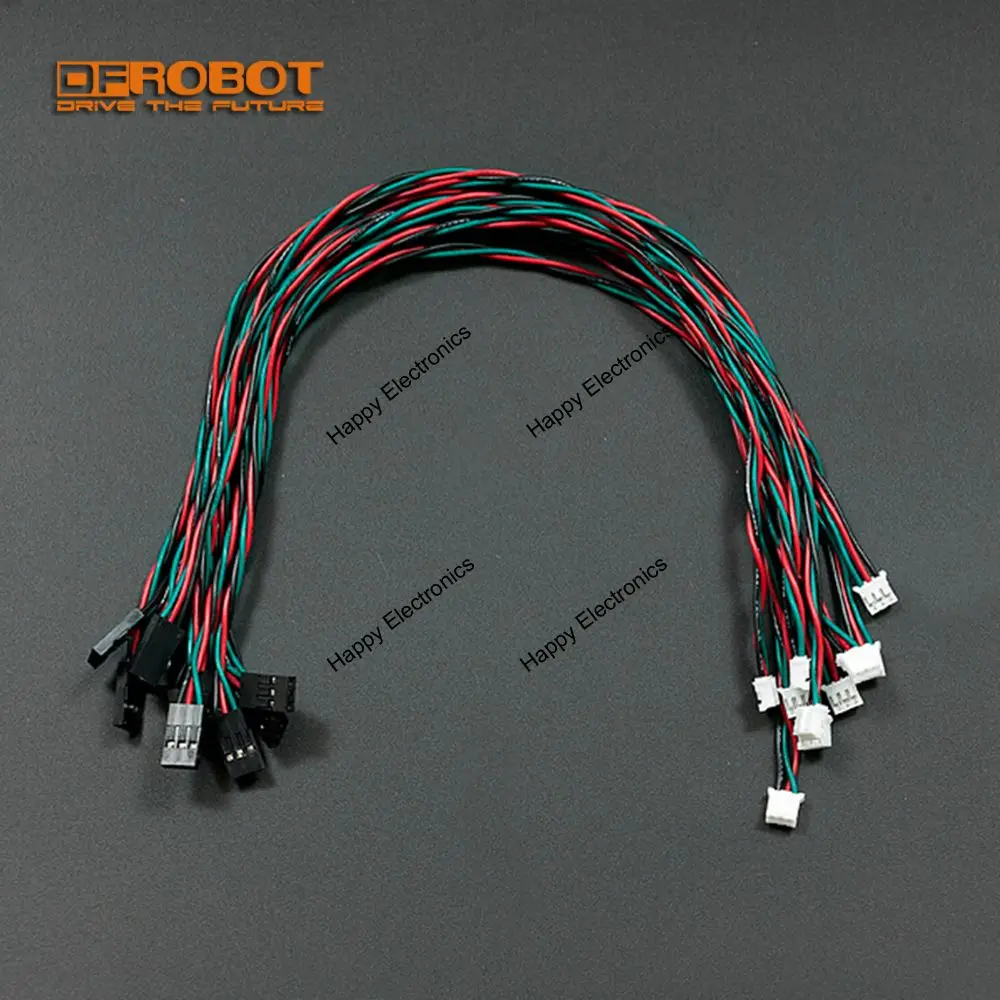 Кабель цифрового датчика DFRobot 50 В 1A 30 см 3 контакта PH2.0 штекер элемента DuPont для Arduino
