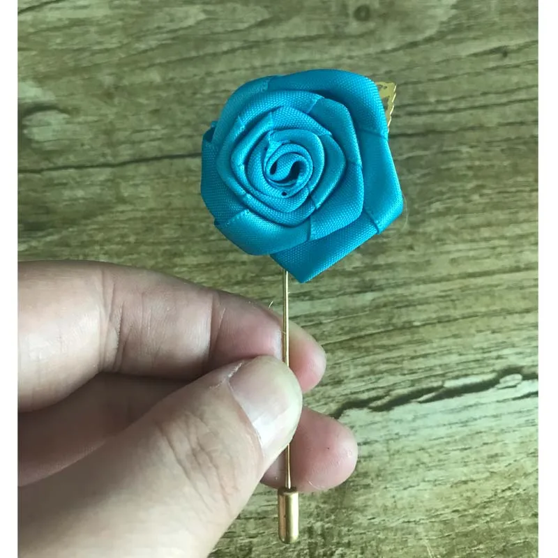 Новинка бутоньерка для жениха лучшего мужчины золотые булавки в форме листьев