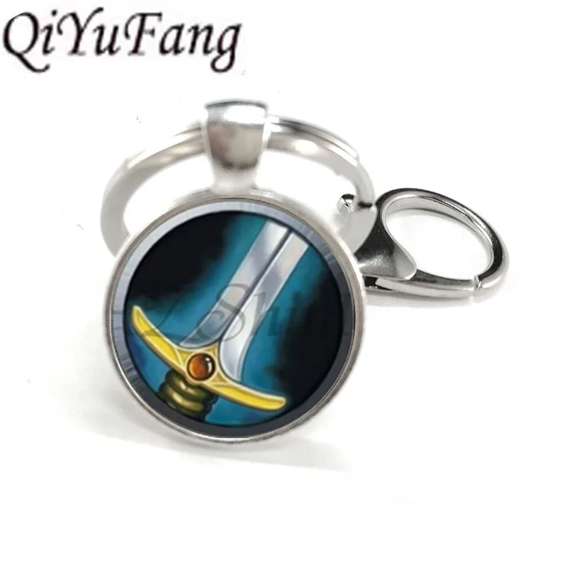 9 QiYuFang Wow подвеска World of Warcraft брелок стеклянный купол брелок Warcraft подарки для друга игрового игрока брелок кулон для мужчин - Цвет: 9