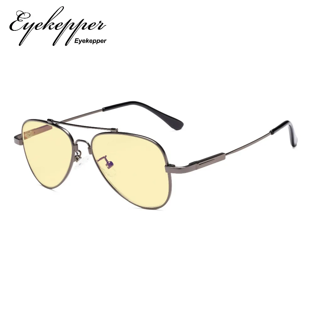 TMK1801 Eyekepper анти синие легкие очки для детей компьютера Pilot style оправа с эффектом
