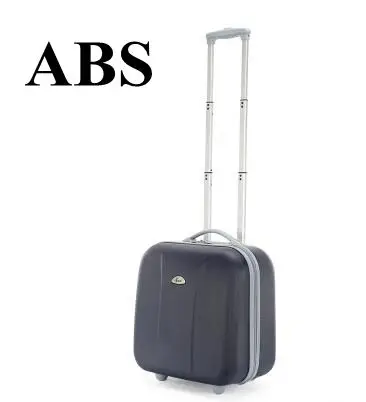 1PCS 17 дюймов женская сумка для багажа на колесиках, сумка на колесиках, сумки на колесиках, деловая дорожная сумка для мужчин, сумка для багажа, чемодан - Цвет: 1PCS
