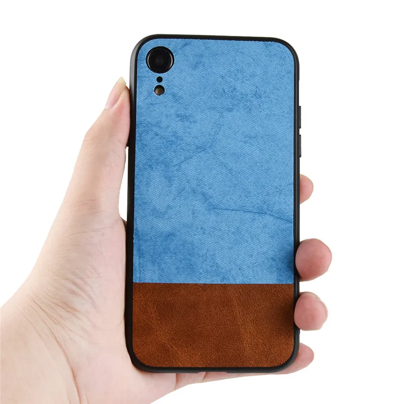 Чехол для Apple iPhone XR чехол мягкий силиконовый 6 1 дюйма из искусственной кожи X R