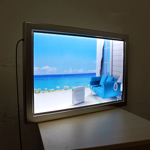 Тонкая светодиодная защелкивающаяся рамка односторонние светильник вые коробки