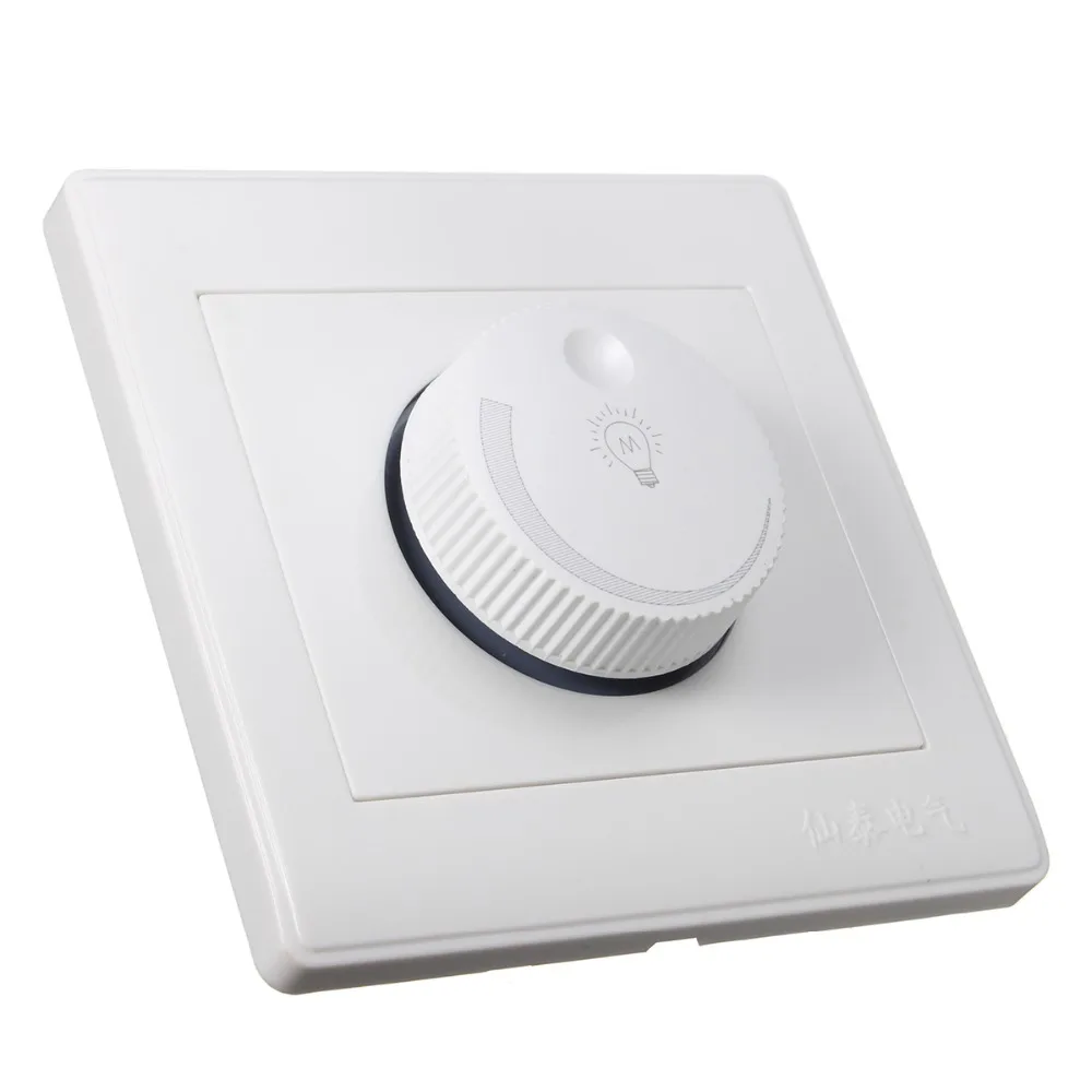 LED Dimmer Switch Brightness Controller For Lights Downlight Adjustment Low Power Consumption AC 220V 200W | Освещение