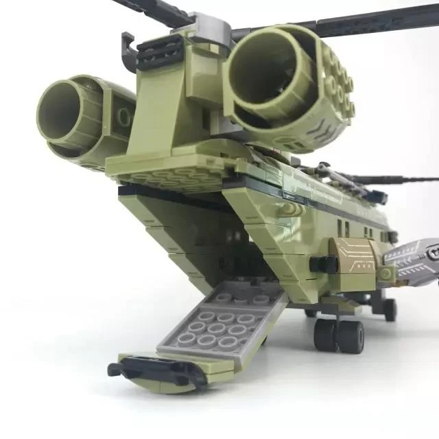 506 шт. черные золотые военные серии строительные блоки Совместимые Lepins DIY модель