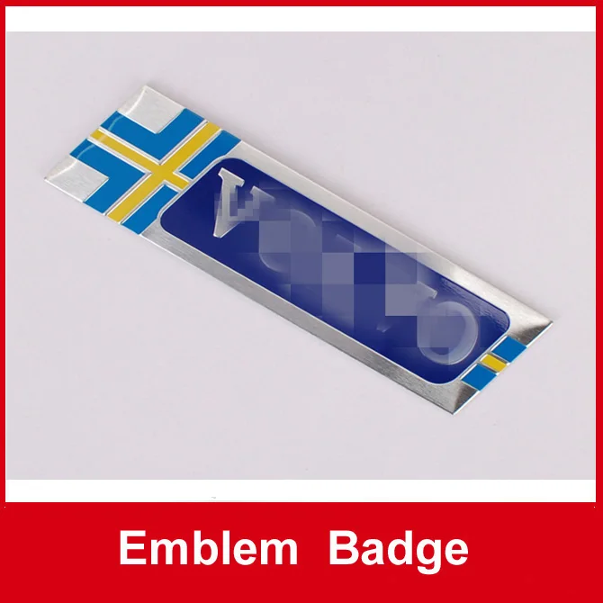 2 Шт. Металл Автомобиль Крыло Хвост Магистральные Герба Знак Наклейки Для Volvo XC60