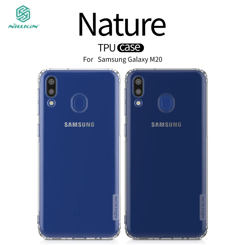 

Ультратонкий ТПУ чехол NILLKIN для Samsung Galaxy M20, высококачественные облегающие чехлы