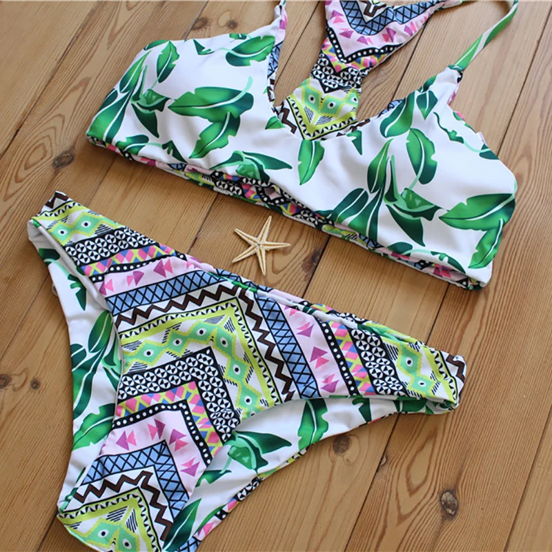 2018 New Sexy Micro Bikinis Women Swimsuit Swimwear Halter Brazilian Bikini Set Beach Bathing Suits Swim Wear Biquini |