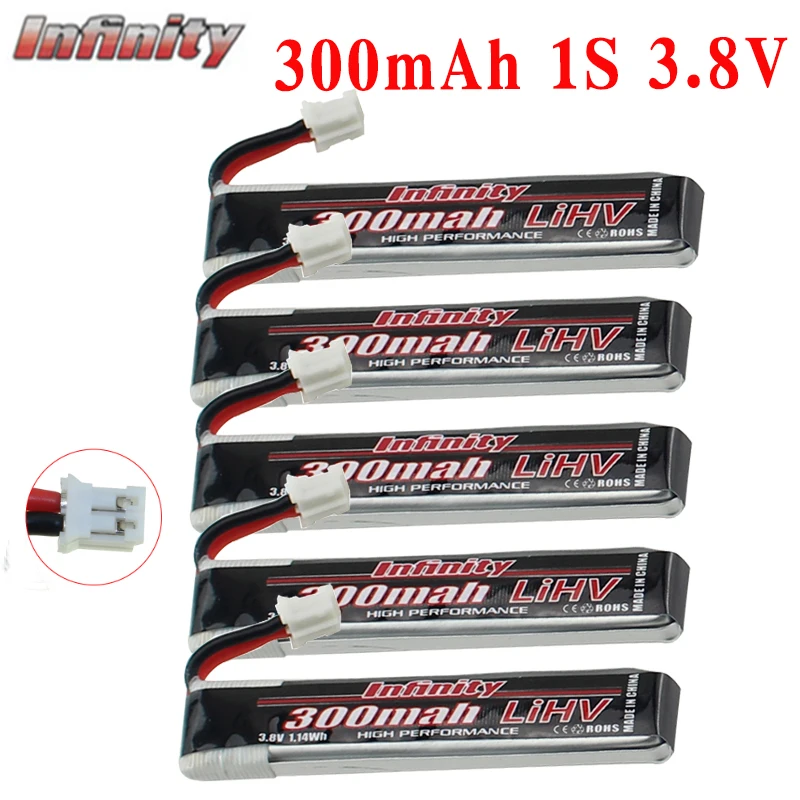 Аккумуляторная батарея Infinity Lipo 300 мАч 1S 3 8 в 85C 5 шт.|Детали и аксессуары| |