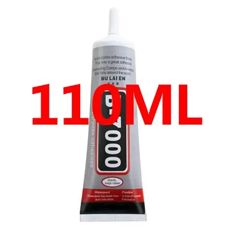 110ML 15/25/50/110 мл Лучшие B-7000 многофункциональный клей смола, подходят для изготовления ювелирных изделий, сделай сам, изделия из стекла для мобильного телефона супер клей B7000 клей для ногтей - Цвет: 110ML
