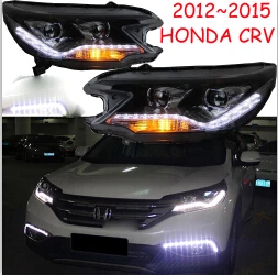 Model1 style HID xenon 2012~ автомобильный Стайлинг для CRV головной светильник автомобильные аксессуары светодиод дневного света Brio BR-V URV Delsol CRV противотуманный светильник - Цвет: Model1 style