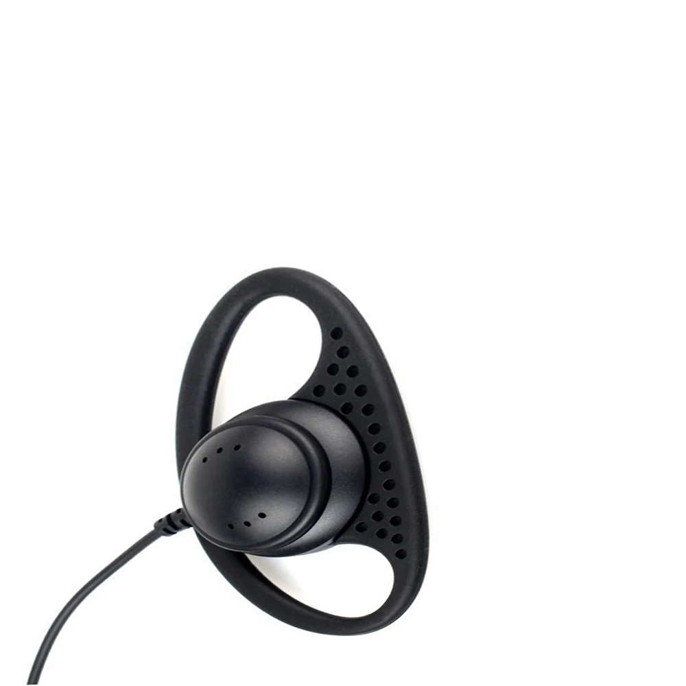 Гарнитура с ушным крючком D образной формы наушники вкладыши PTT для двухсторонней