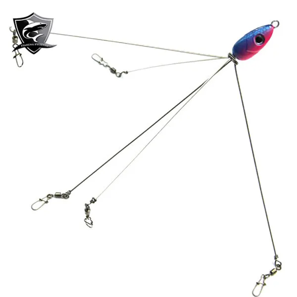 Новое Прибытие 2 Шт./лот Spinner Провода Приманки Группа Атаки Рыбалка Установить