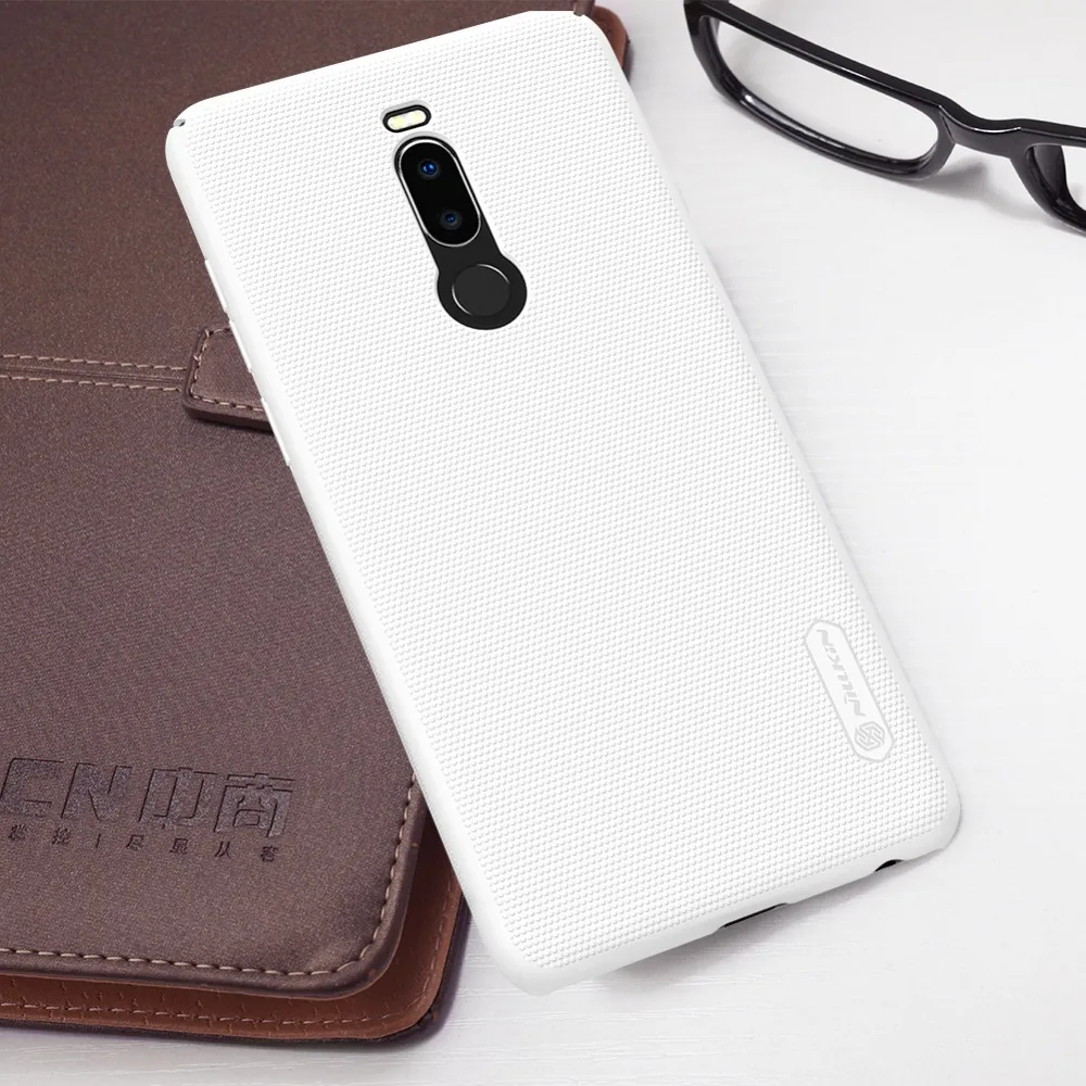 Чехол для телефона mobie, для Meizu M8 Note, NILLKIN, супер матовый щит, Матовый Жесткий чехол на заднюю панель, защитный чехол для Meizu Note 8