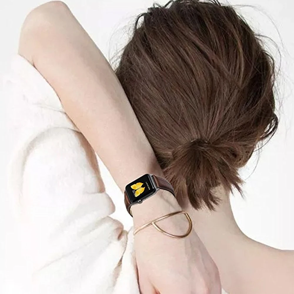 Браслет CHIMAERA для Apple Watch, черный, коричневый, 38 мм/40 мм, 42 мм/44 мм, для iWatch, серия 4, 3, 2, 1, ремешок для часов Apple из натуральной телячьей кожи