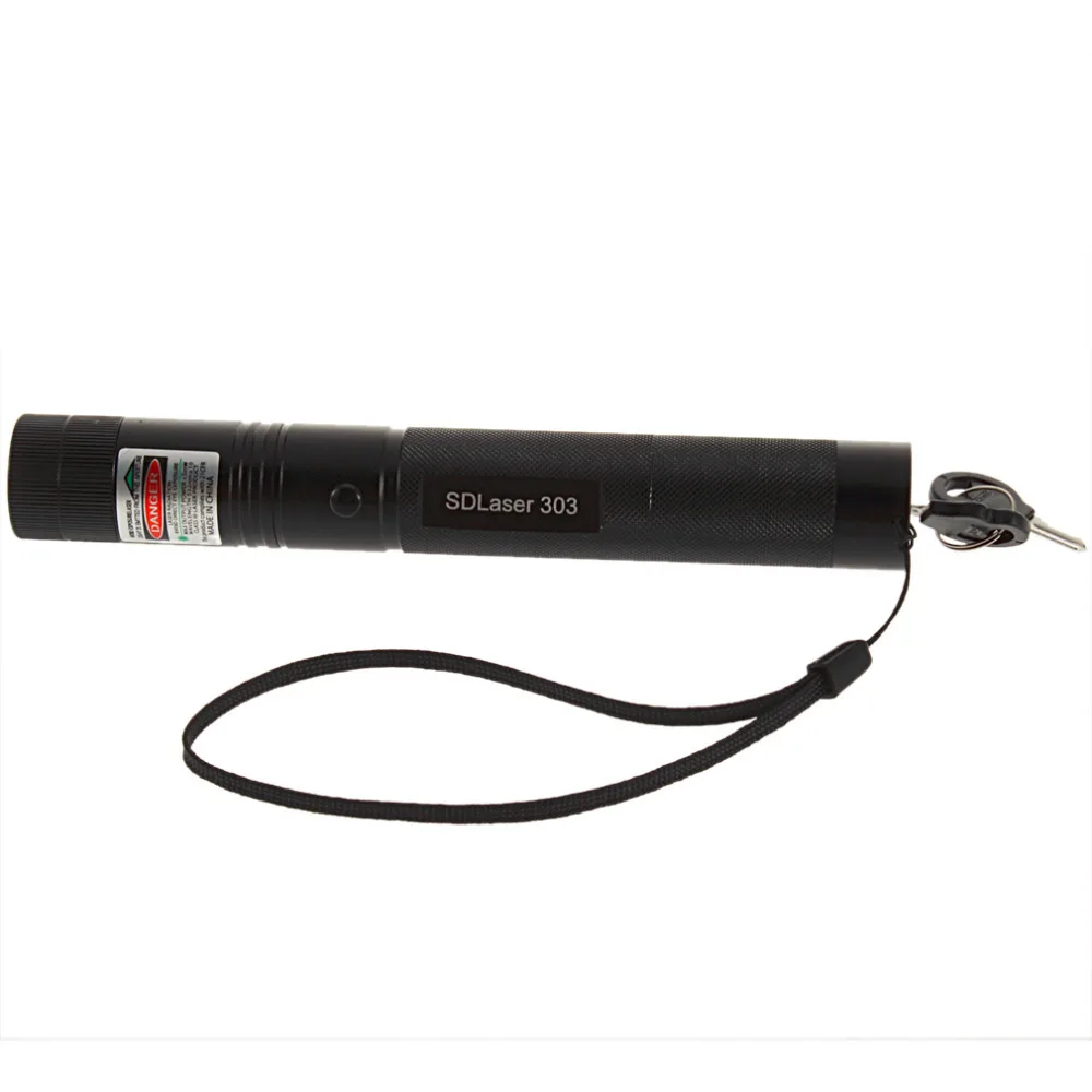 Мощный SD Laser303 регулируемый фокус 532 нм зеленая лазерная указка световая выходная