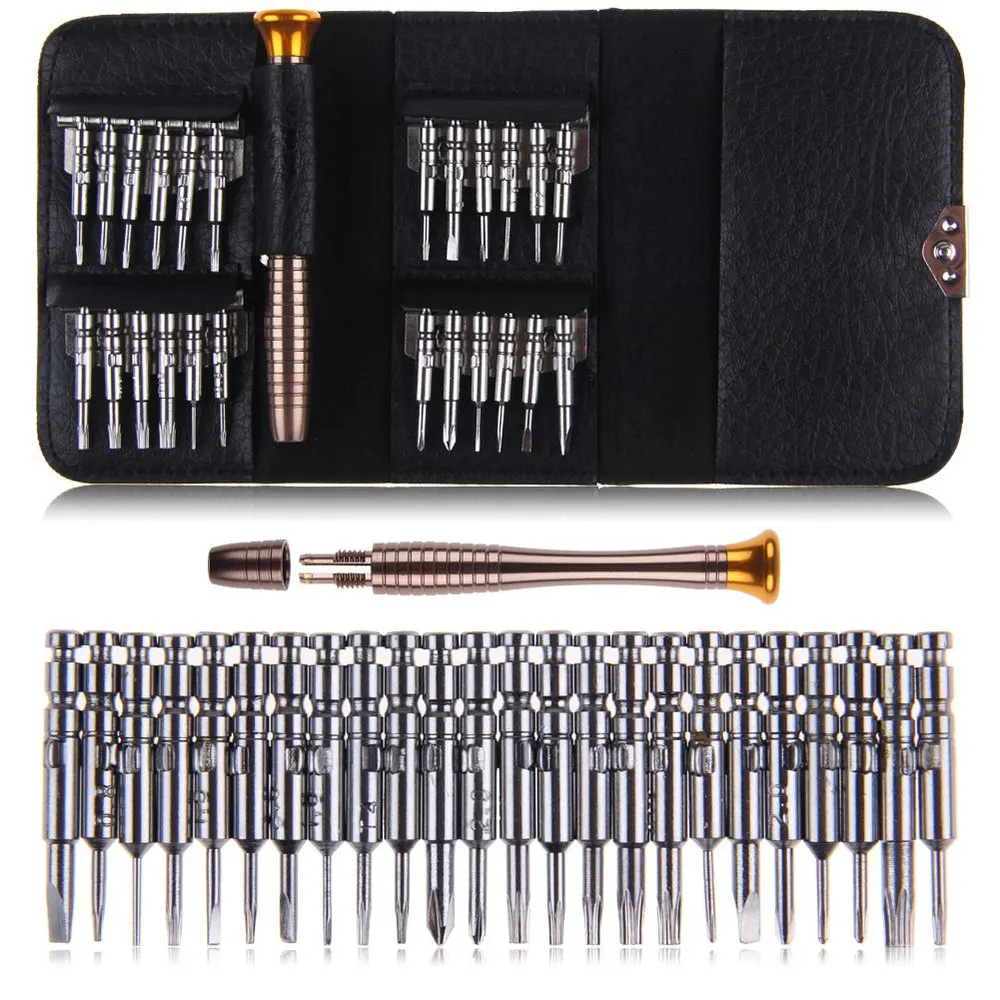 

25in1 High Quality Useful Cell Phone Repair Tool Glasses Repair Tools Home Multifunction Tools Screwdriver for DIY MP3 player