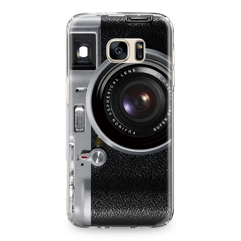 Для samsung Galaxy S4 S5 S6 S7 край S8 S9 S10 плюс S10e Note 4 5 8 9 мягком переплете 3D Камера лента перевязочных силиконовый чехол для телефона