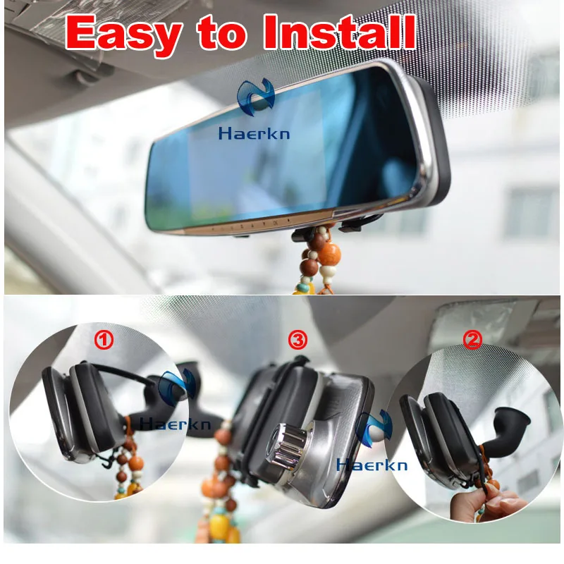 7 дюймов Wifi Android автомобиля Автомобильный ВИДЕОРЕГИСТРАТОР GPS Навигация Зеркало