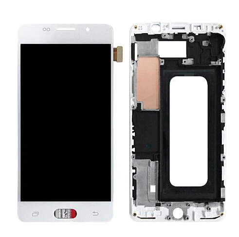 White with Frame Sinbeda 5,2 ''дисплей для SAMSUNG GALAXY A5 lcd кодирующий преобразователь сенсорного экрана в сборе рамка для SAMSUNG A510 A510 A510F lcd панель - Цвет: White with Frame