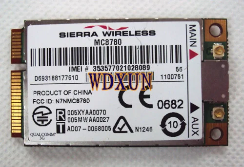Разблокированный модуль Sierra 3G MC8780 HSDPA WWAN 7 2 Мбит/с HSUPA UMTS GPRS EDGE PCI E 3G|hsdpa 3g|3g wwan3g module |