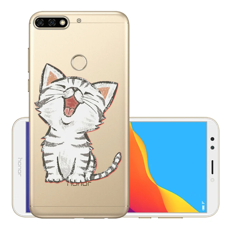 CROWNPRO для huawei Y6 Чехол Мягкий силиконовый чехол для телефона Y6 ATU-L21 Coque задняя крышка для Fundas huawei Y6 Prime чехол s