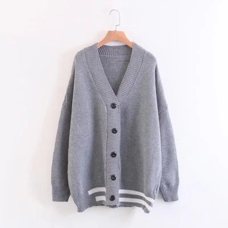 women's fashion sweater plus size knitwear cardigan femme winter |