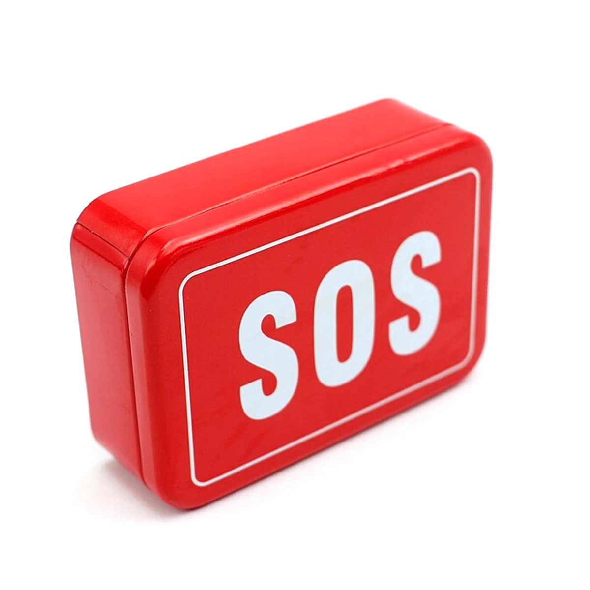 Аварийный ящик для аварийного хранения SOS улицы контейнер чехла компаса складной