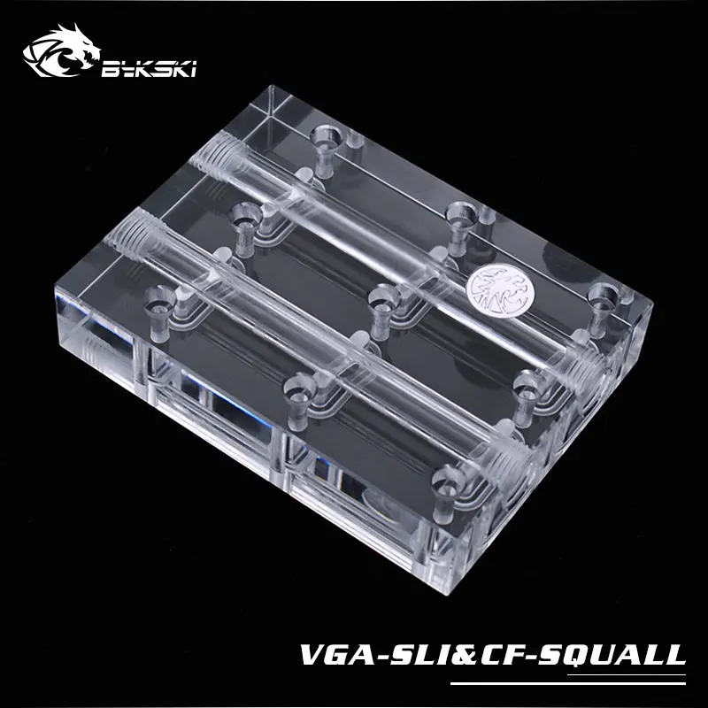 Bykski VGA-SLI& CF-SQUALL, SLI/CF мосты водоблок, для видеокарты Cross Fire, L4-2way/L4-3way/L6-2way/L8-2way/L4-4way
