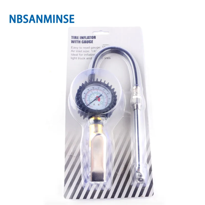 

Tyre Inflating Gun SMATI05 Air Pressure Gauge For Light Truck And Bicycle Tires Pneumatic Pump Compressor NBSANMINSE