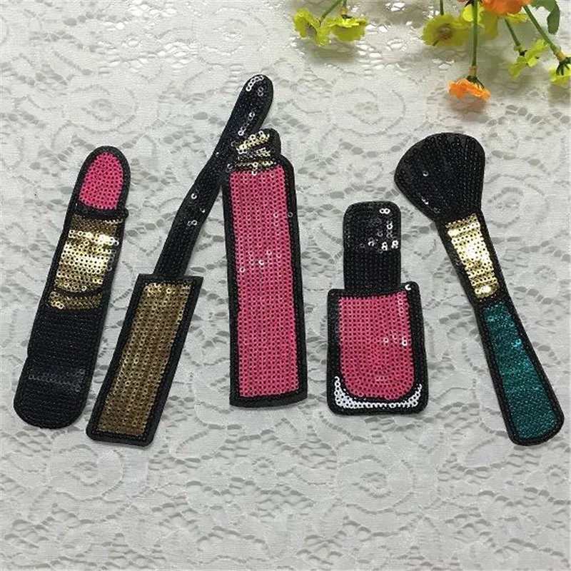 Блёстки 19 см Косметика патч вышитые Нашивки для Костюмы шить-на иметь дело с ним