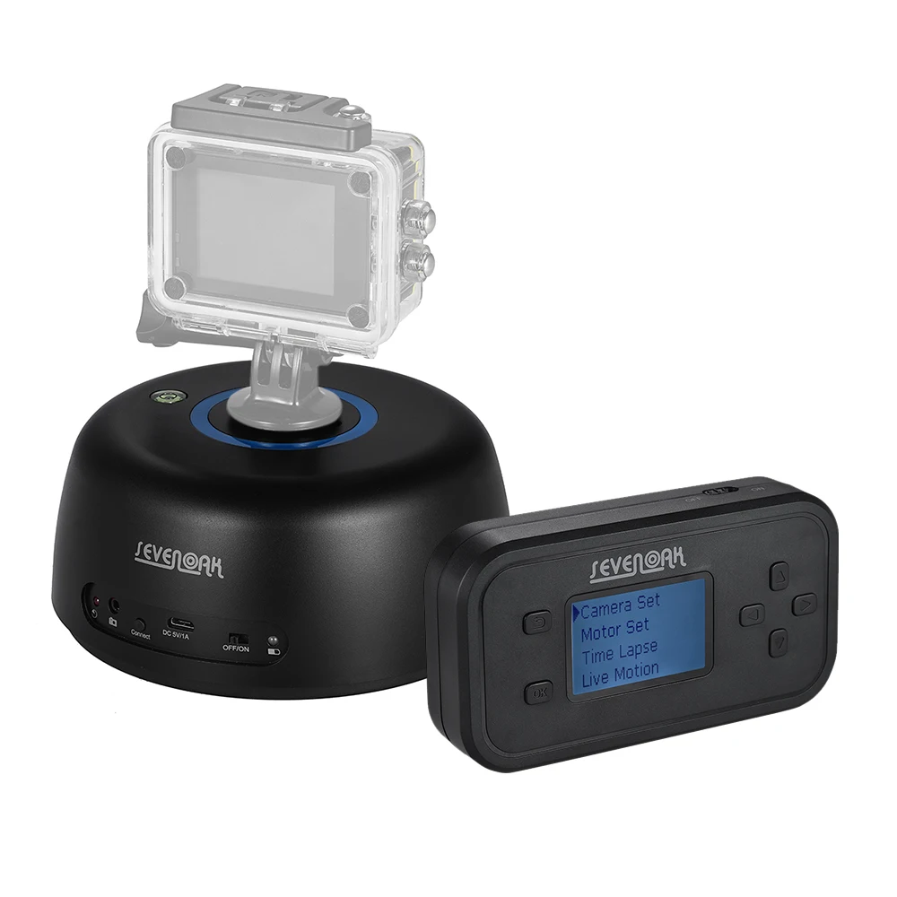 Sevenoak SK-EBH04 Беспроводной Электронный PanoramicTripod шаровой головкой w/держатель телефона, пульта дистанционного управления для Canon Nikon sony Pentax DSLR