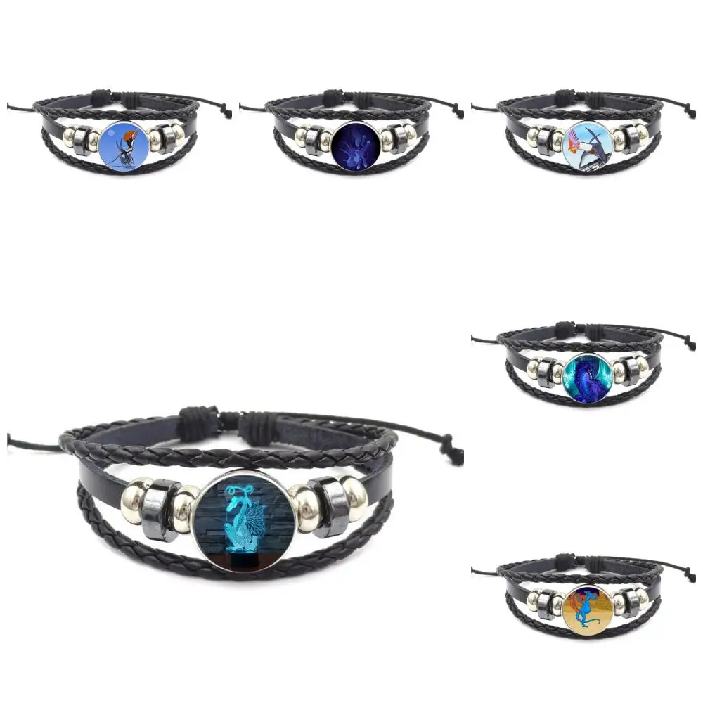 Синий цвет Pterosaurs Счастливого Рождества ювелирные изделия со стеклом кабошон