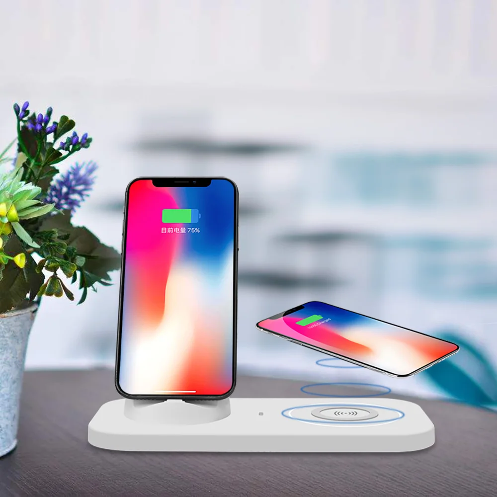 Зарядное устройство для телефона DCAE 3 в 1 беспроводное зарядное Qi iPhone 11 XS XR 8 X Airpods