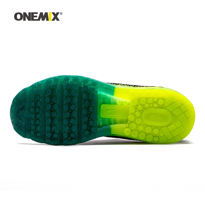Кроссовки ONEMIX сетчатые для мужчин и женщин дышащая вязаная обувь тренировок