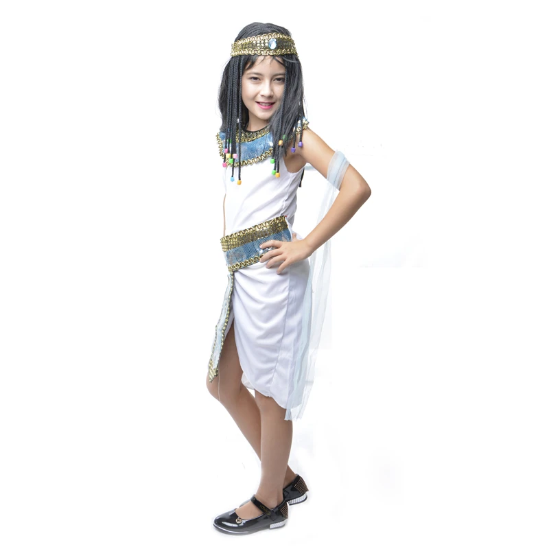 Sexy Fancy Dress Egypt Princess Costume For Girls Halloween Performance Cosplay Clothing Children Evening Party Clothes | Тематическая