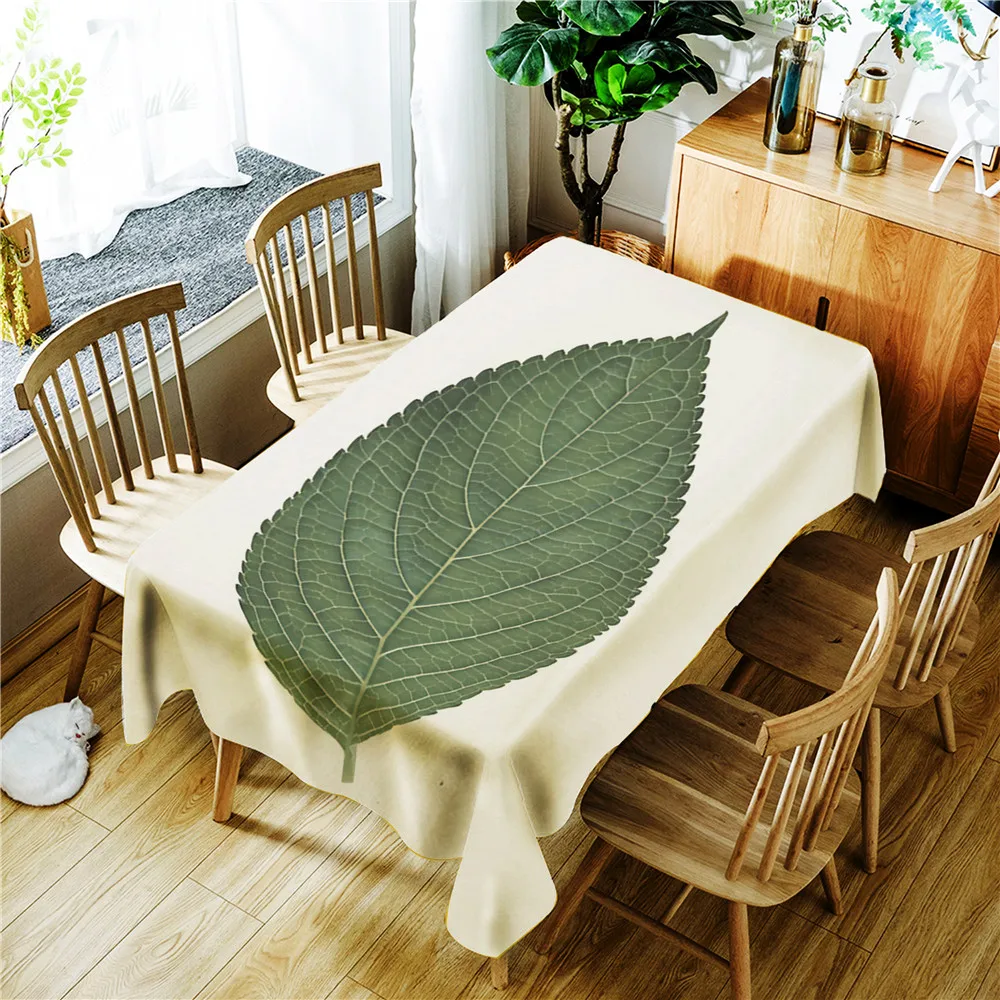3D цифровое изображение модная прямоугольная скатерть из полиэстера для столовой