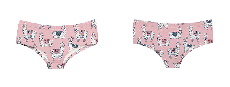 Mary Pink Llamas, сексуальное женское нижнее белье с горячим принтом, стринги, трусы, нижнее белье для женщин, милые трусики для леди