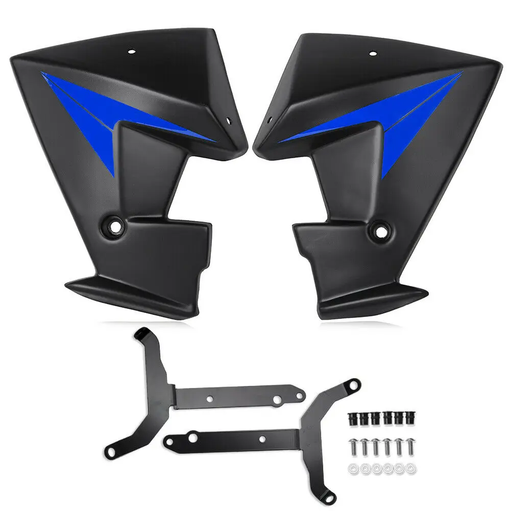 Для YAMAHA MT 07 MT07 fzfz07 FZ-07- ABS/углеродный радиатор боковые панели Защитная крышка обтекатель аксессуары для мотоциклов