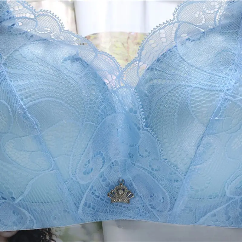 Женский кружевной бюстгальтер без косточек сексуальное нижнее белье
