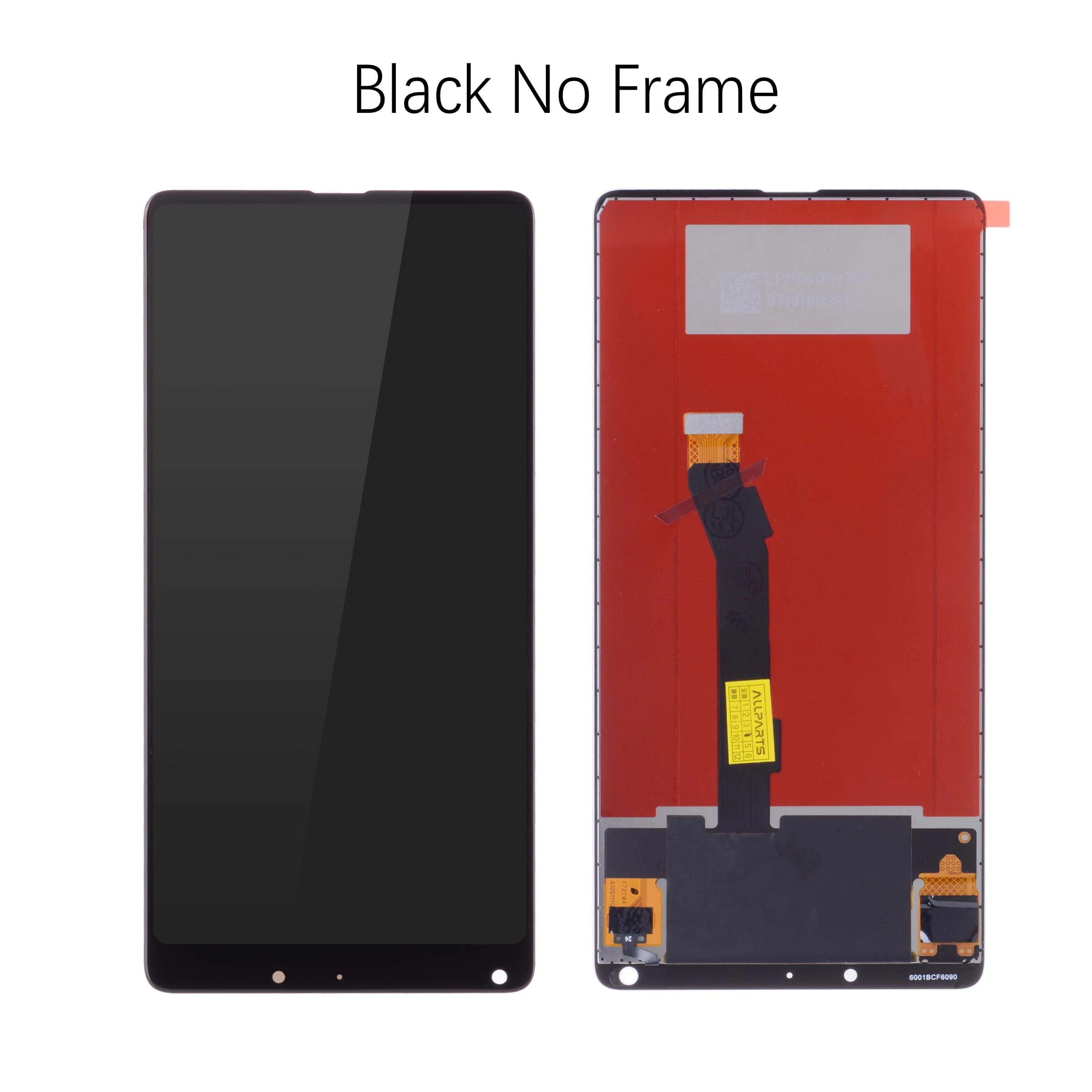 Сплей для XIAOMI Mi MIX 2 LCD в сборе с тачскрином 5.99'' черный белый - Цвет: Black No Frame