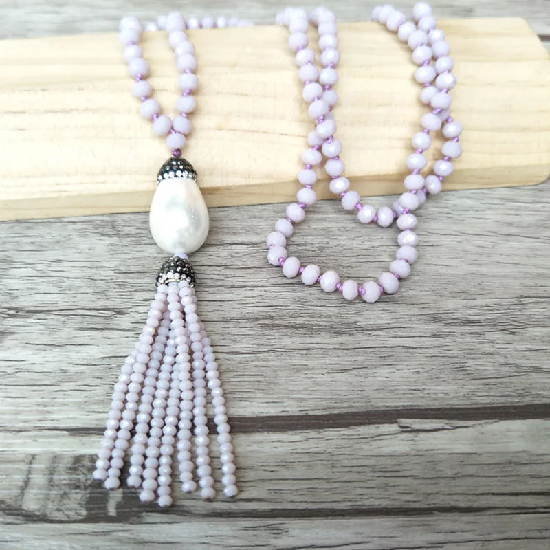 5 шт. натуральная раковина с выложенными бусинами стразы ожерелье ручной работы