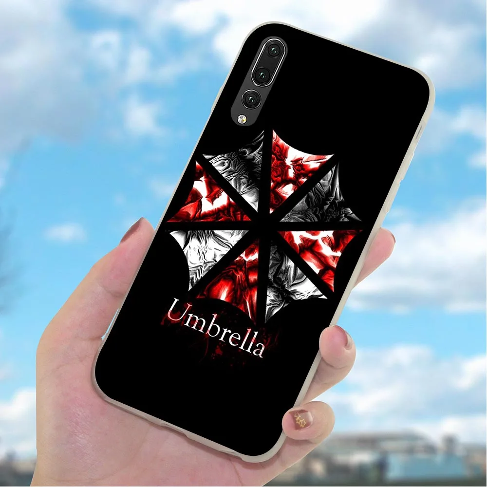 Защитный чехол из мягкого ТПУ для Huawei P9 Lite Mini P8 P20 Pro P10 P Smart Mate 10 20 Umbrella|Бамперы| |
